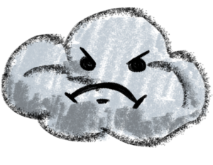 Cloud-angry