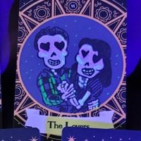 Muertos Tarot Portrait Two Characters